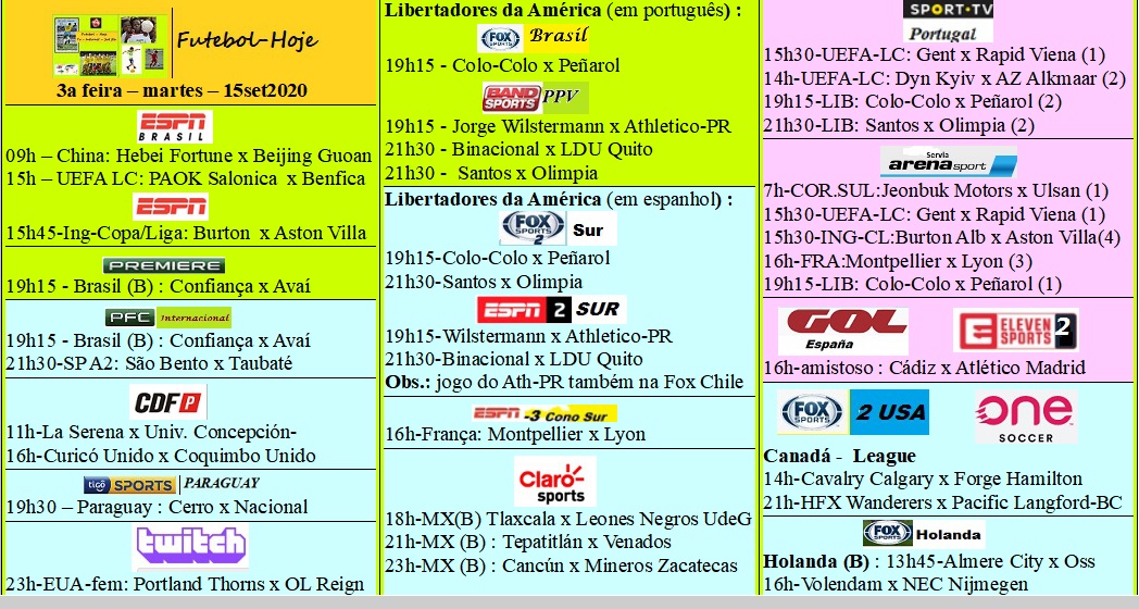 Agenda Esportiva (TV Aberta, Fechada, Streaming) Fut-martes-15set2020.jpg?part=0