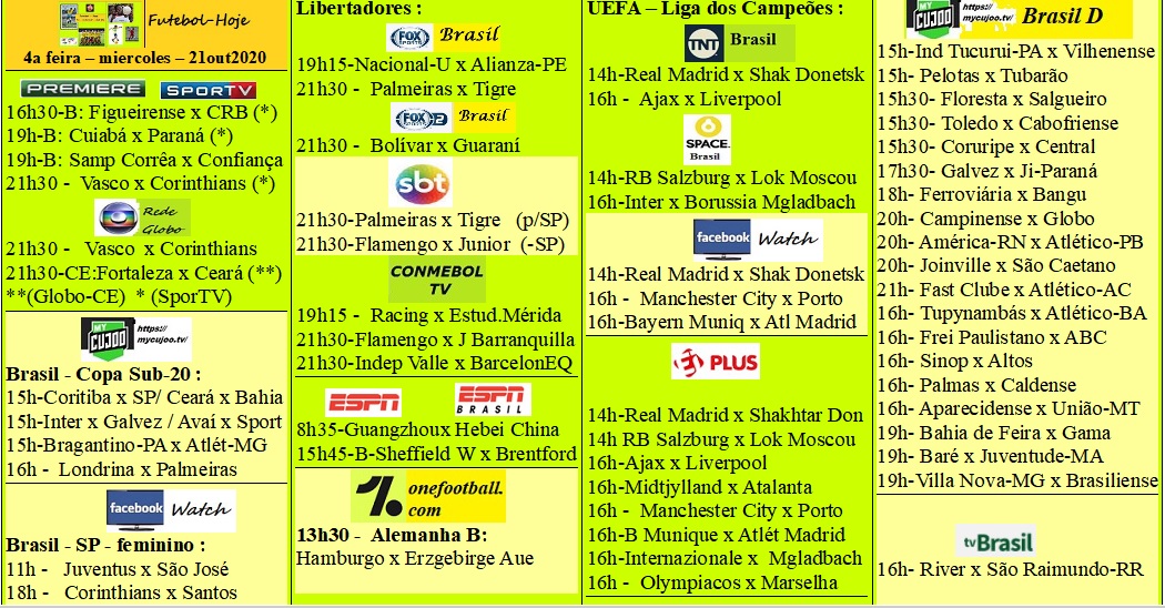 Agenda Esportiva (TV Aberta, Fechada, Streaming) - Página 3 Fut-miercoles-21out2020-4colunas.jpg?part=0