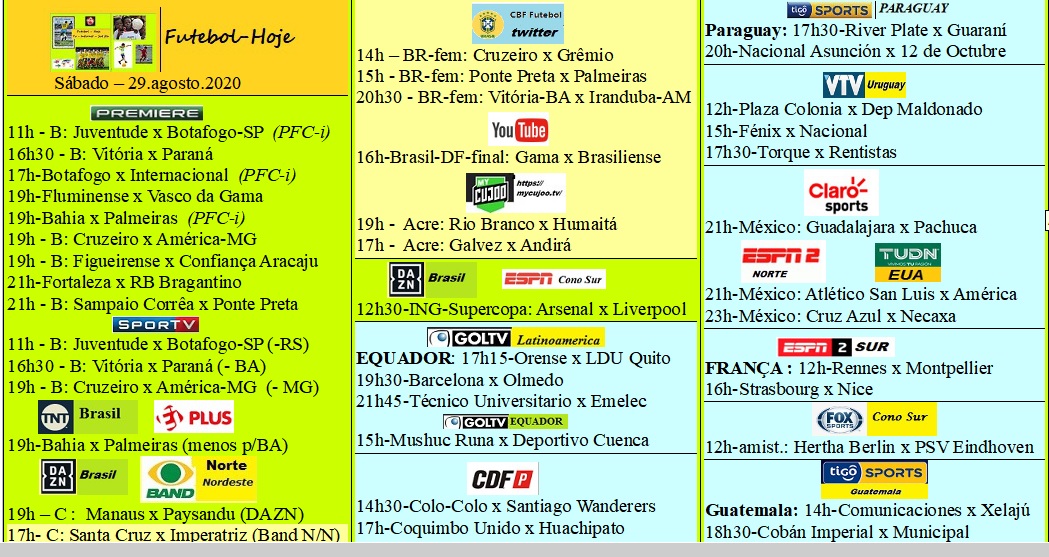 Agenda Esportiva (TV Aberta, Fechada, Streaming) Fut-sabado-29agosto2020.jpg?part=0