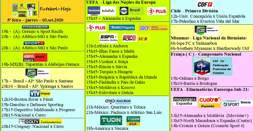 Agenda Esportiva (TV Aberta, Fechada, Streaming) Fut-jueves-03set2020.jpg?part=0